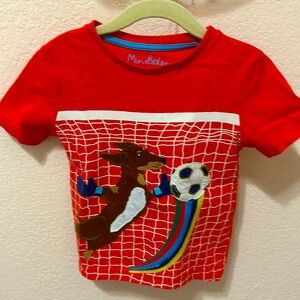 Mini boden soccer shirt